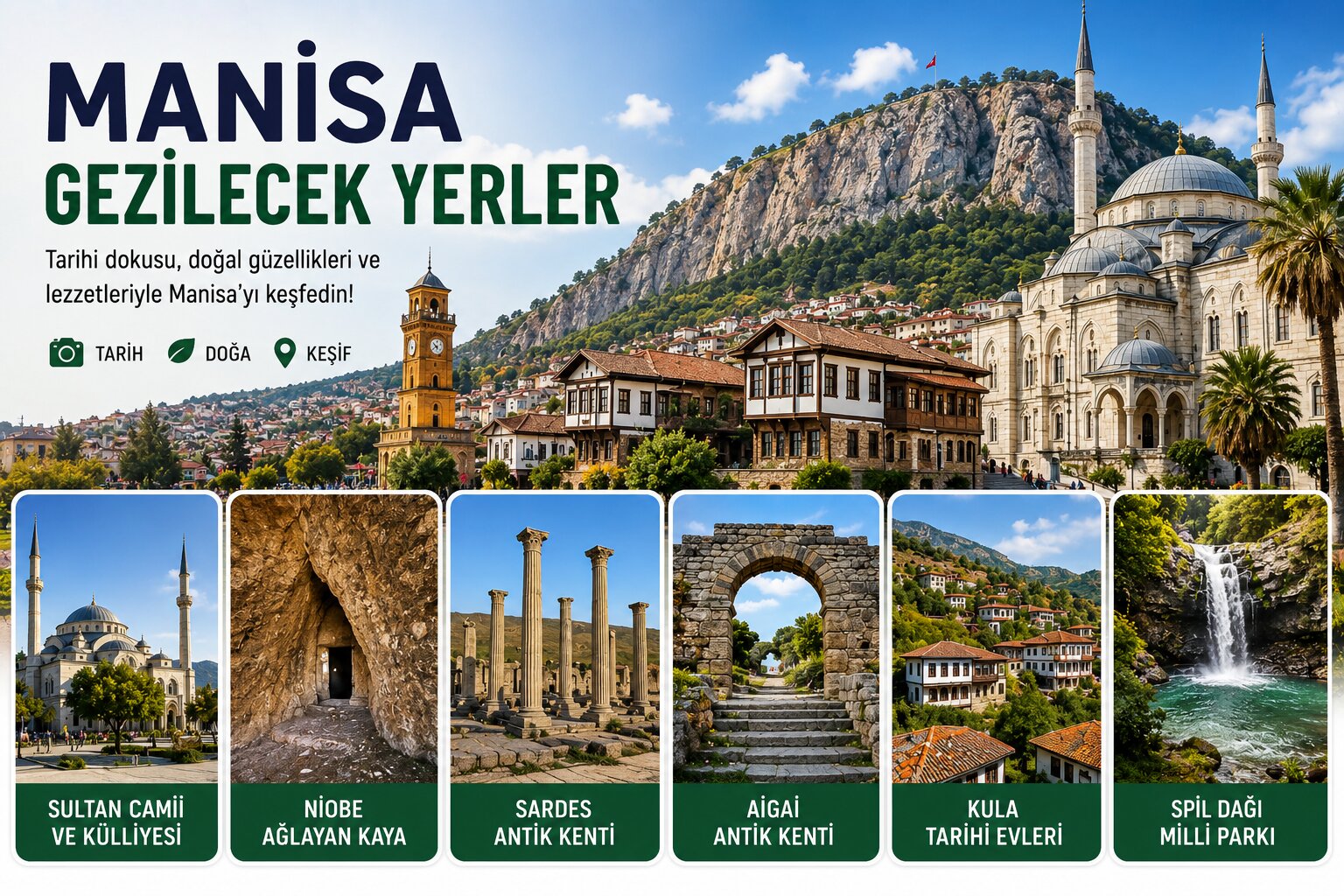 Manisa Gezilecek Yerler